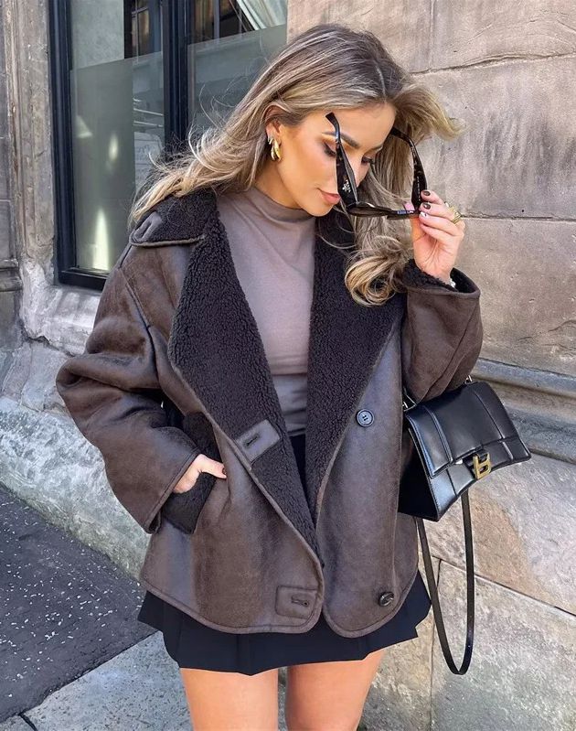 Hannah - Teddyjakke