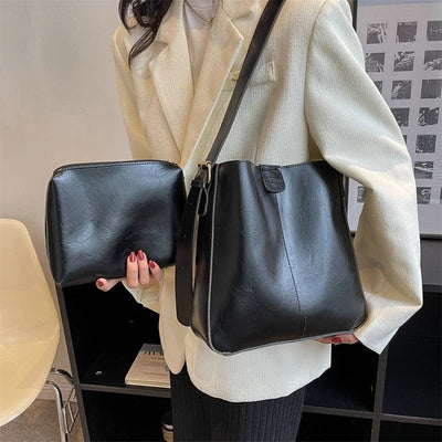 Lieke | Retro-carry bag set