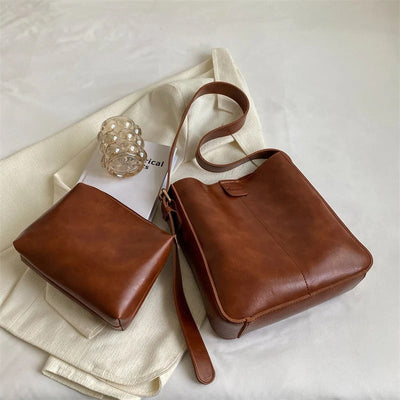 Lieke | Retro-carry bag set