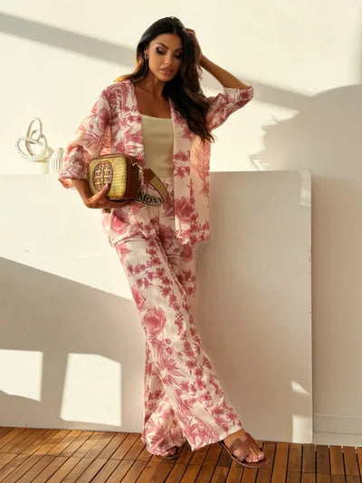Mimi - 2-piece linen set
