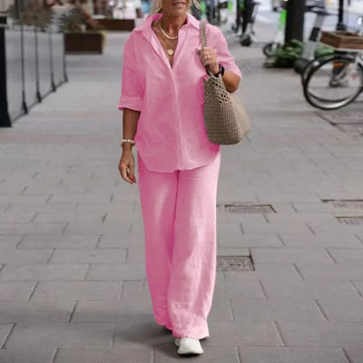 Dana - 2-piece linen set