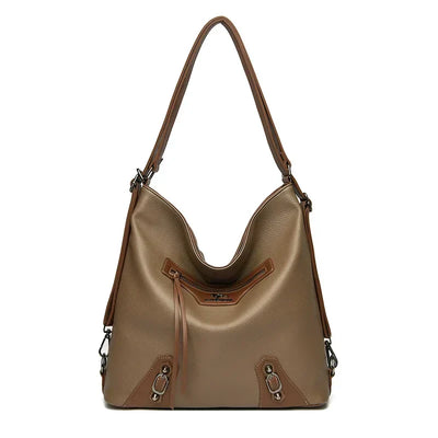 Ashley | Elegant leather bag with several compartments