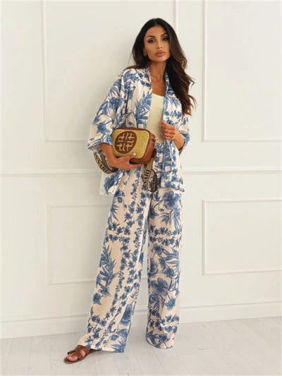 Mimi - 2-piece linen set