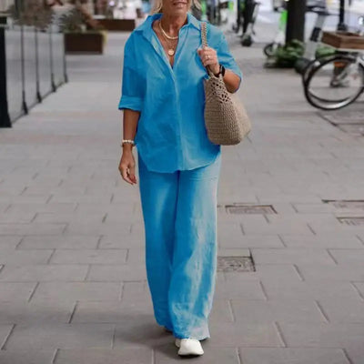 Dana - 2-piece linen set