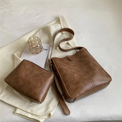Lieke | Retro-carry bag set